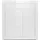 Home Affaire Carat 100 x 112 x 35 cm Weiß / Grau