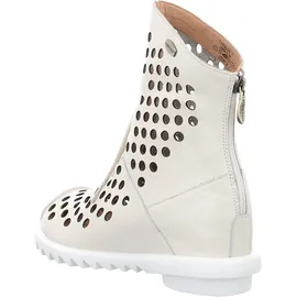 LAURA VITA Schnürstiefeletten für Damen, weiß, Größe 38 EU