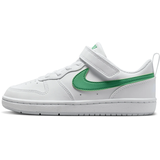Nike Court Borough Low Recraft Schuh für jüngere Kinder, White/Green, 11C US