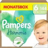 Pampers Pampers® Windeln HarmonieTM Größe Gr.6 (13+ kg) für Kids und Teens (4-12 Jahre), 144 St.