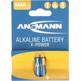 Ansmann AAAA Alkaline Batterie LR61 AAAA 41,5 x 8,3mm im 2er Pack