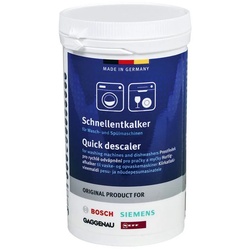 BOSCH Reinigungs-Set Schnellentkalker 00311919 Entkalker, (1-St), für Waschmaschine Geschirrspüler weiß