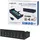 Logilink UA0342 - 5,25" USB 3.0 Hub (7-Port) mit Schnellladeport und Datenübertragungsraten bis zu 5 GBit/s