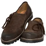 Almsach MICHI-Velourespresso Herren Dunkelbraun 43