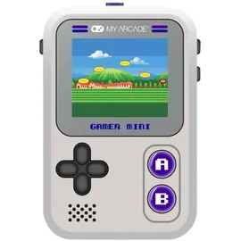 My Arcade Gamer Mini Classic Gray & Purple