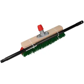 BÜMAG Straßenbesen 40 cm mit PVC-Beborstung und Teleskopstiel