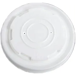 50x BIO Deckel für Suppenbecher aus Biokunststoff cPLA Ø9cm
