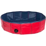 Karlie Doggy Pool Hundepool - Blue / Red - 120x30 cm