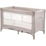 KIKKABOO Reisebett, Laufstall So Gifted 2 Ebenen Matratze, Tragetasche, Öffnung braun