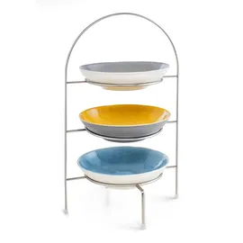 Asa Selection 3-stöckige Etagere A Table Metall Silber Chrom