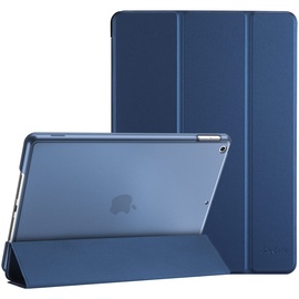 ProCase Hülle für iPad 9./8./7. Generation 10,2 Zoll 2021 2020 2019, Schutzhülle Smart Case Cover Kompatibel mit iPad 9/8/7 Dunkelblau
