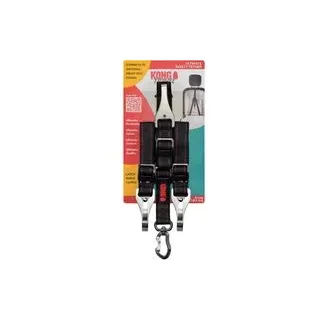 KONG Travel Ultimative Sicherheitsleine fürs Auto - ca. 79 - 126 cm lang, 3,8 cm breit