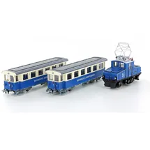 HOBBYTRAIN Zugspitzbahn Tal-Lok mit 2 Personenwagen H43105 H0m