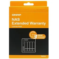 QNAP Extended Warranty Yellow Label - Serviceerweiterung - Arbeitszeit und Ersatzteile - 3 Jahre