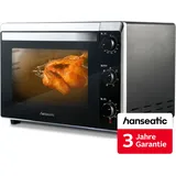 Hanseatic Minibackofen XXL schwarz