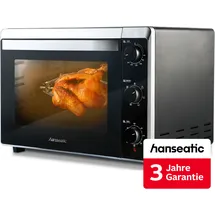 Hanseatic Minibackofen XXL schwarz