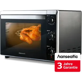 Hanseatic Minibackofen XXL schwarz