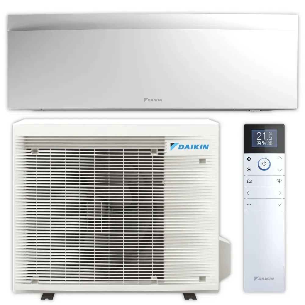 DAIKIN Klimaanlage | Emura 3 | FTXJ50A+RXJ50A9 | Mattweiß | 5,0 kW