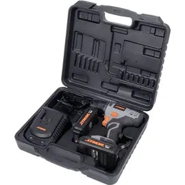 STHOR Akku-Bohrschrauber 20V inkl. 2 x 2,0 Ah + Ladegerät