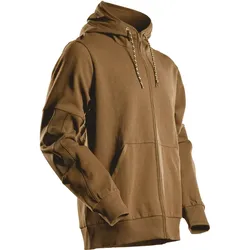 Kapuzen-Sweatjacke "22386-365" Customized - XXL - nussbraun