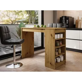 Mirjan24 Bartisch Zotino 115 x 50 x 102 cm Braun