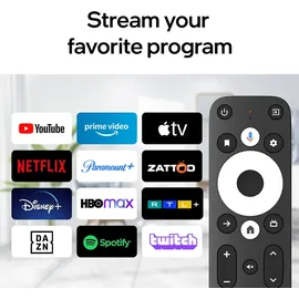 Orbsmart Android TV Box G1 4K HDR Dolby Vision Smart Streaming Player 4GB RAM WLAN/WiFi 6 LAN USB | Chromecast | Netflix | Prime Video | Disney+