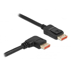 Delock DisplayPort Kabel 1.4 (4k/8k) - Rechts gewinkelt - Schwarz - 3m