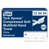Tork Xpress® Multifold Papierhandtücher, H2, 32 x 21,2 cm 120454 , 1 Karton = 12 Packungen à 200 Tücher