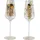 GOEBEL Sektglas Gustav Klimt - Adele & der Kuss