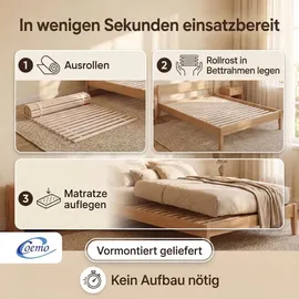 Coemo Rollrost 25 extrastabile Leisten 120 x 200 cm