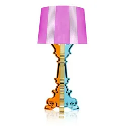 Kartell - Bourgie Tischleuchte Multicolored Fuchsie
