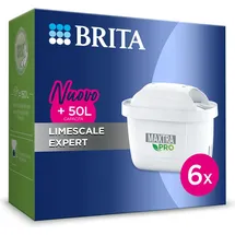 Brita Maxtra Pro 6 filters LIMESCALE EXPERT 4006387121983 Filterkartusche Weiß