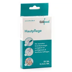 CLICswab Hautpflege Lösung 20 St