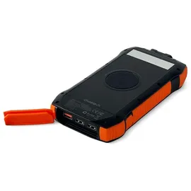 CHOETECH Solar + Qi Powerbank (Akku) - 10000 mAh