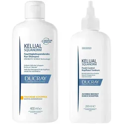 Ducray Shampoo Trockene Schuppen 400ml + Tonikum 200ml