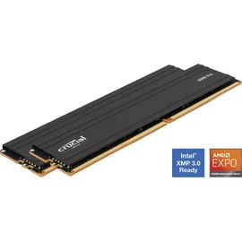 Crucial Pro DDR5-6000 32GB Kit (2x16GB) CL48 Schwarz CP2K16G60C48U5