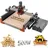 Vevor CNC-Fräsmaschine 500 W, 3-Achsen-Gravurmaschine mit zwei Linearführungen & Kugelumlaufspindel, Arbeitsbereich 400x400x95 mm