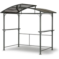 LECO Profi-Grillpavillon XXL mit Polycarbonat-Dach,,275 x 165 x 233