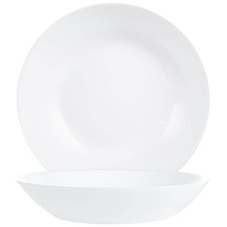 Arcoroc Coupteller »Evolutions White« tief - 20 cm weiß, 20x4x20 cm
