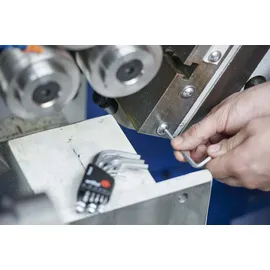 Wiha Stiftschlüssel Sechskant-Kugelkopf mattverchromt 12 mm 57 mm