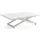 WFL GROUP Axen Weiß Laminat 120-160 x 80 x 38-75 cm
