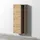 Sanipa Stauraumschrank 1 Tür, 1 Auszug 60 x 136 x 34,5 cm Eiche Natural-Touch