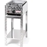 Edelstahl 1-flammig (3,65kW) stationär Gasgrill Gasbräter Grill BBQ P1ST