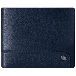 Roncato Alaska Geldbörse RFID Schutz Leder 13 cm navy Violett Herren 