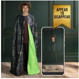 Metamorph Zauberer-Kostüm Kostüm Harry Potter - Zauberer Tarnumhang mit App, Der legendäre Tarnumhang mit Spezialeffekt-Innenseite, die Dich im Vi
