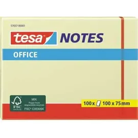 Tesa Haftnotiz Office Notes 57657-00001 100x75mm 100Bl. Gelb