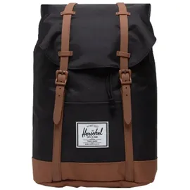 Herschel Retreat Backpack black/saddle brown