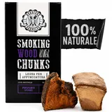 BBQ Chunk Pflaume – Plum – Hardore Grill – Holz zum Räuchern und Smoker BBQ – Holz zum Räuchern von Fleisch auf dem Grill – 100 % natürlich 1,5 kg