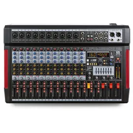Power Dynamics PDM-T1204 Bühnenmischpult 12-Kanal DSP/MP3