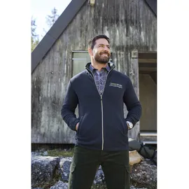 Jan Vanderstorm Fleecejacke dunkelblau 4XL